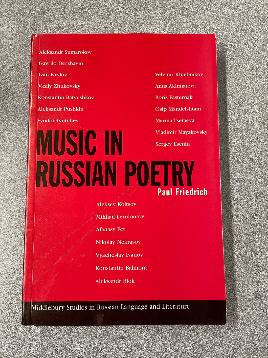 Music in Russian Poetry, Friedrich, Paul [1998] P 1/24
