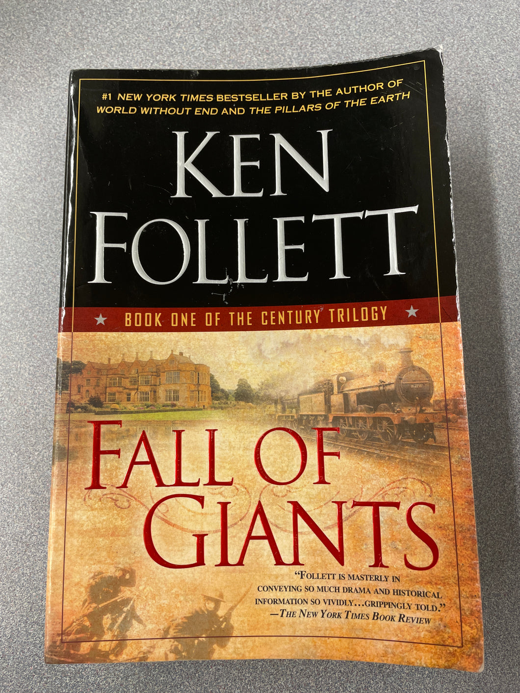 Follett, Ken, Fall of Giants: Book One of the Century Trilogy [2010] AF 3/24