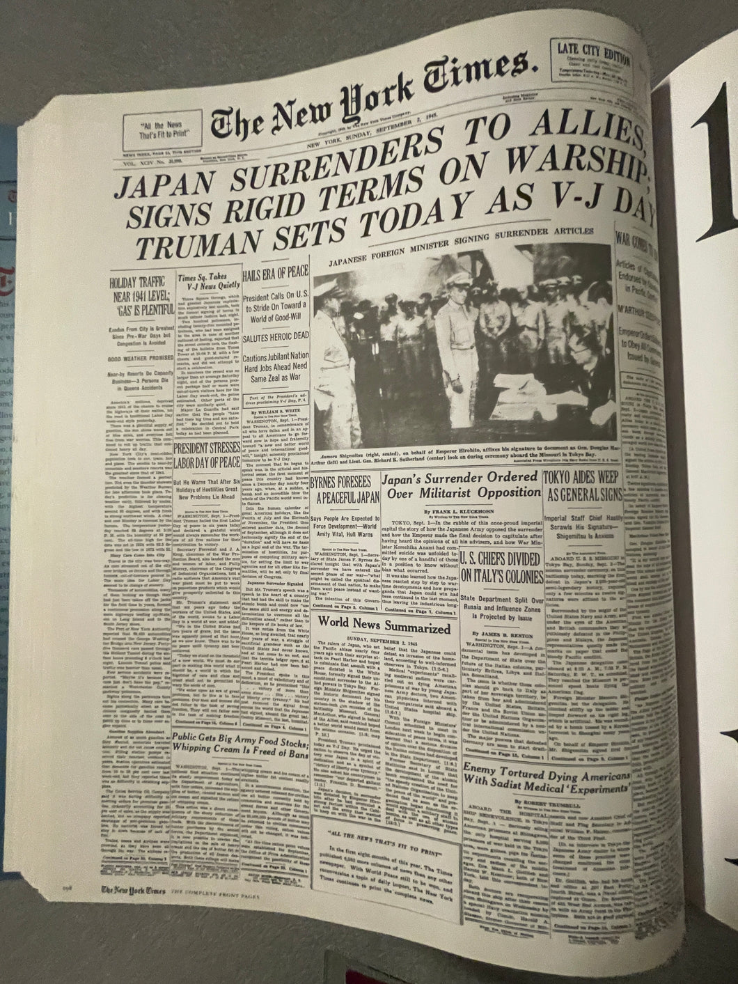 H  The New York Times Front Pages 1851-2012: More Than 250 Facsimile Front Pages of the Most Momentous Events in History With Special Essays, Revised and Updated [2012] N 10/24