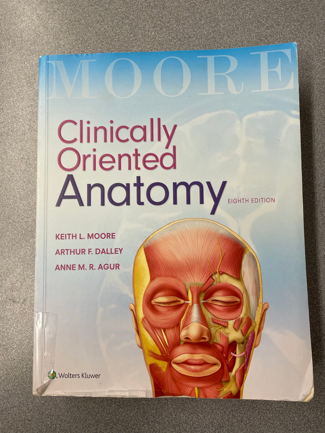 Clinically Oriented Anatomy 8th Edition, Moore, Keith L., et al. [2018] SN 5/23