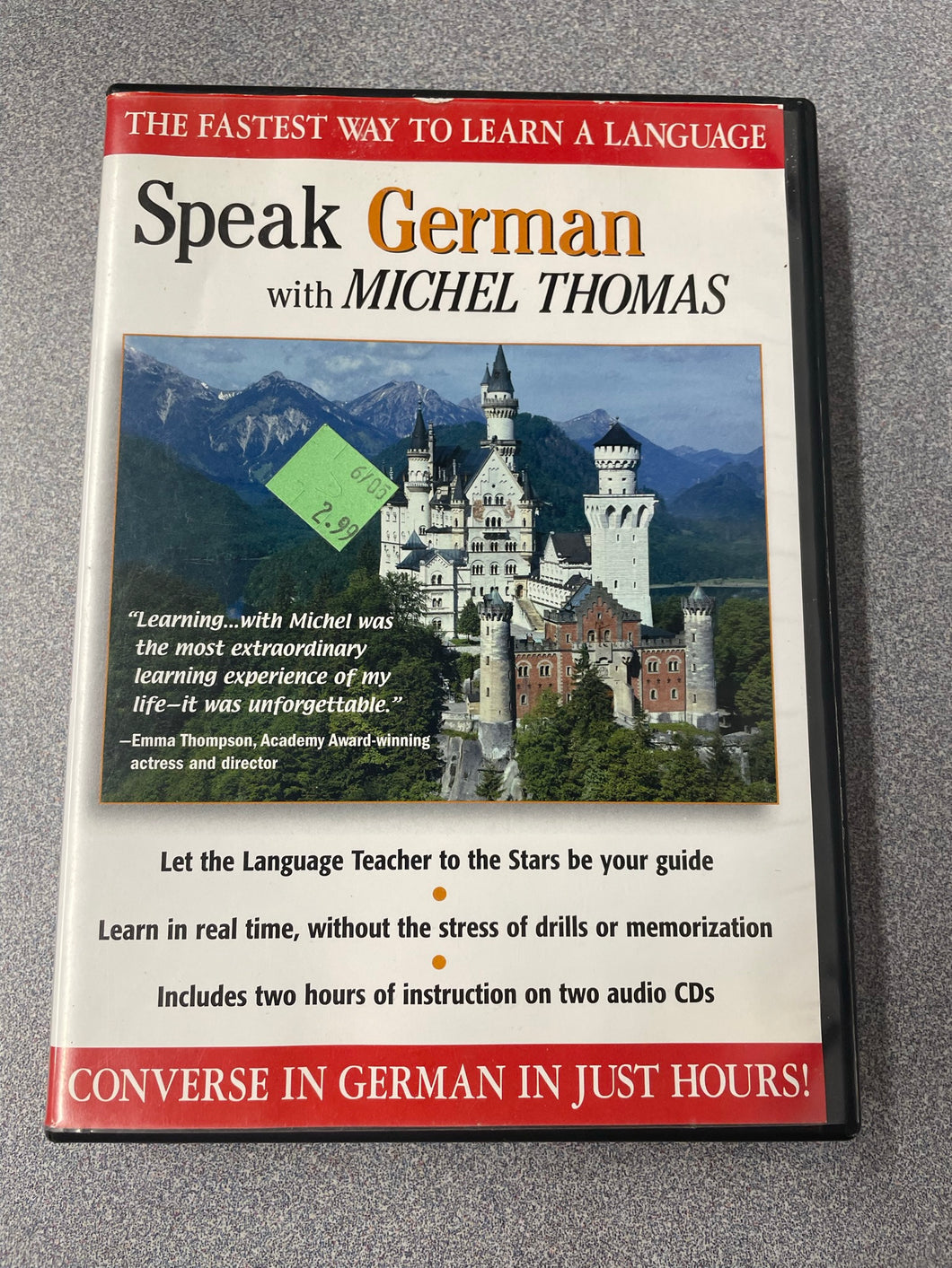 Speak German With Michel Thomas, Thomas Michel [2000] FL 6/23