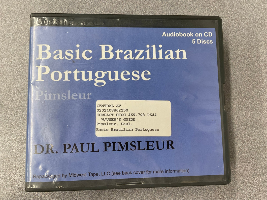Basic Brazilian Portuguese, Pimsleur, Paul [2005] FL 6/23