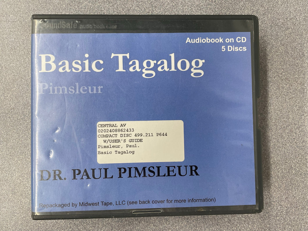 Basic Tagalog, Pimsleur, Paul [2007] FL 6/23