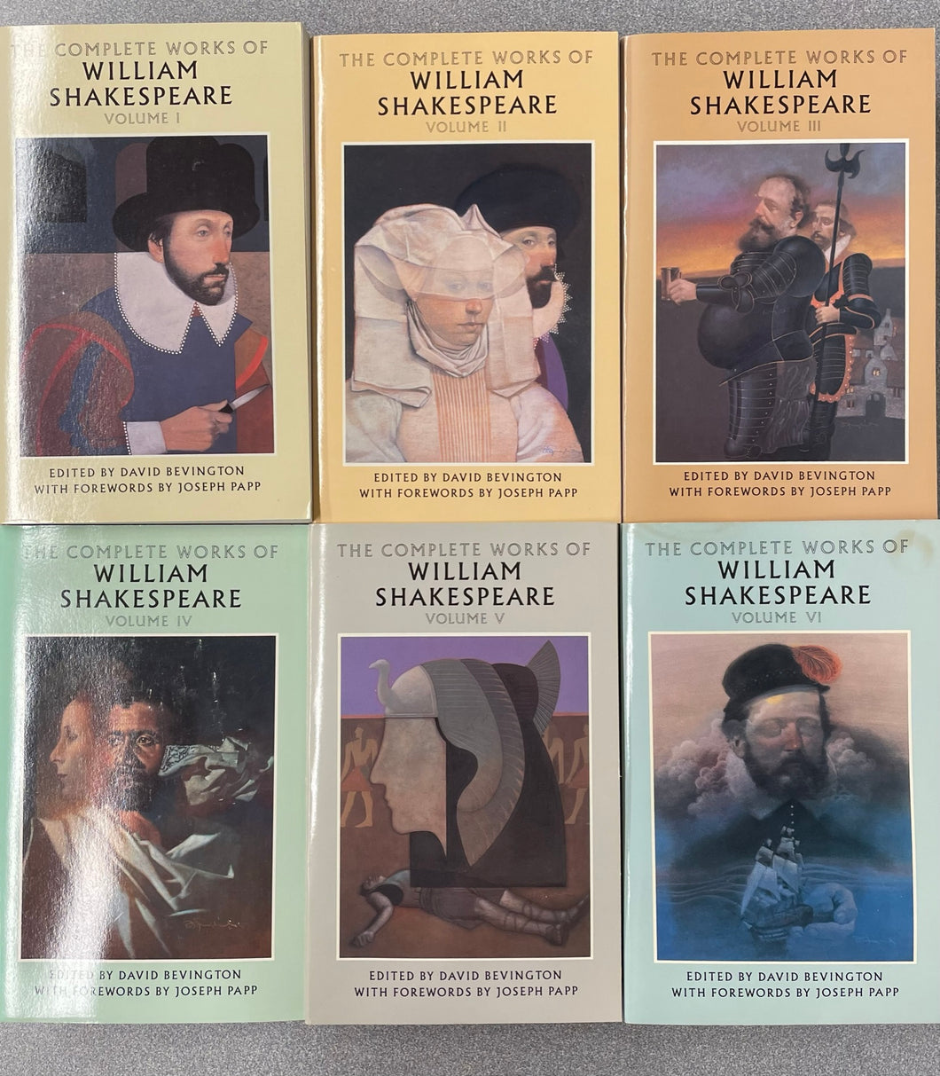 Shakespeare, William, The Complete Works of William Shakespeare, Volumes I-VI, Bevington, David, ed. [1988] SH 6/23