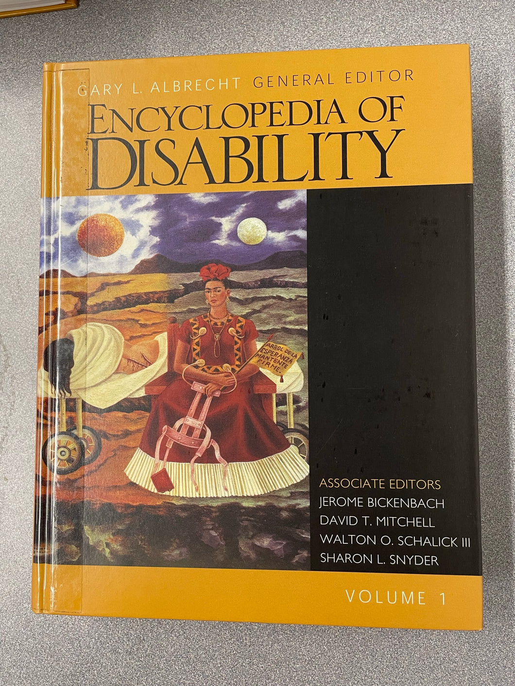 Encyclopedia of Disability, Albrecht, Gary L, ed., [2006] SS 6/23