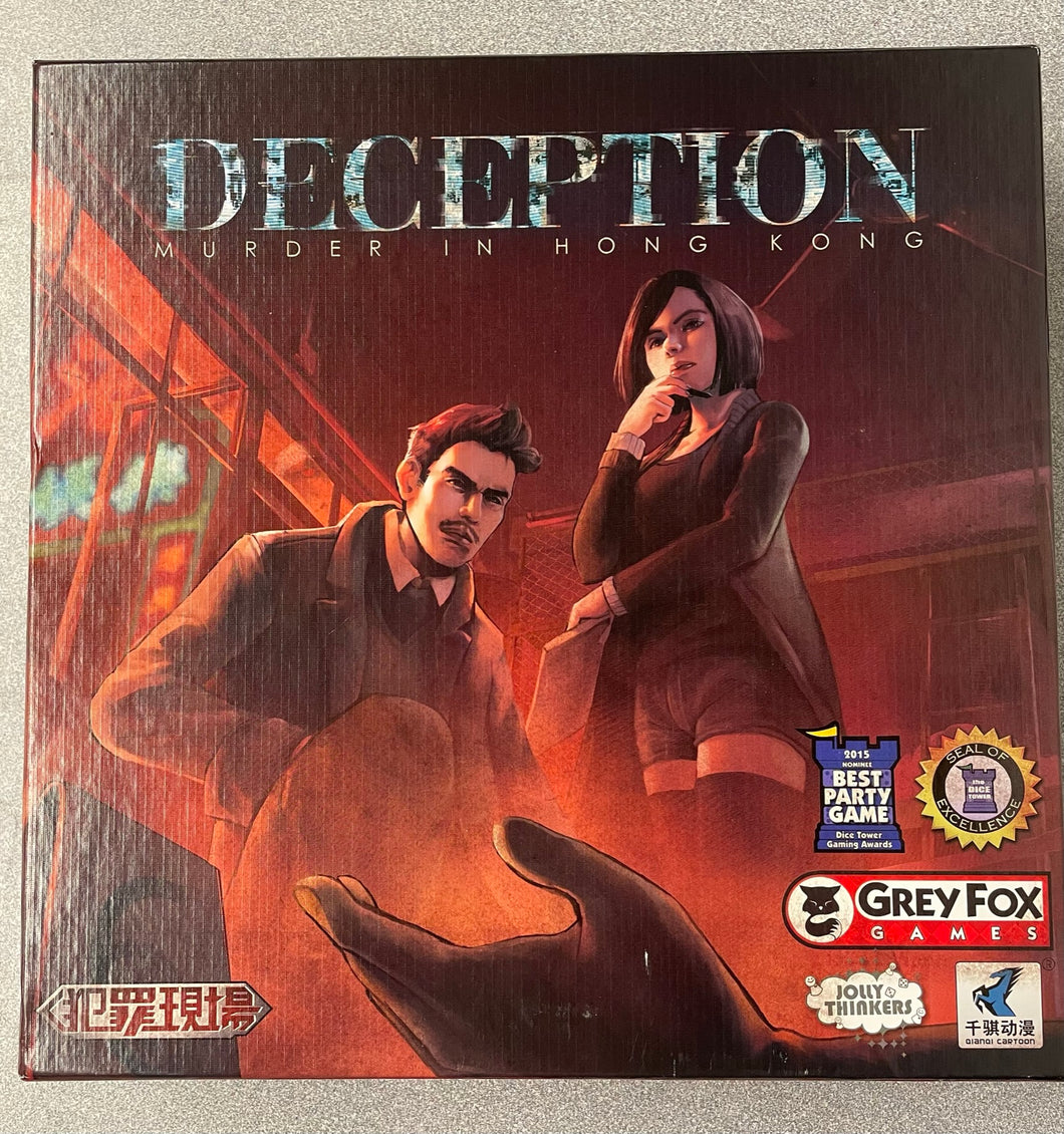 Deception: Murder in Hong Kong, Grey Fox Games [2015] CG 7/23