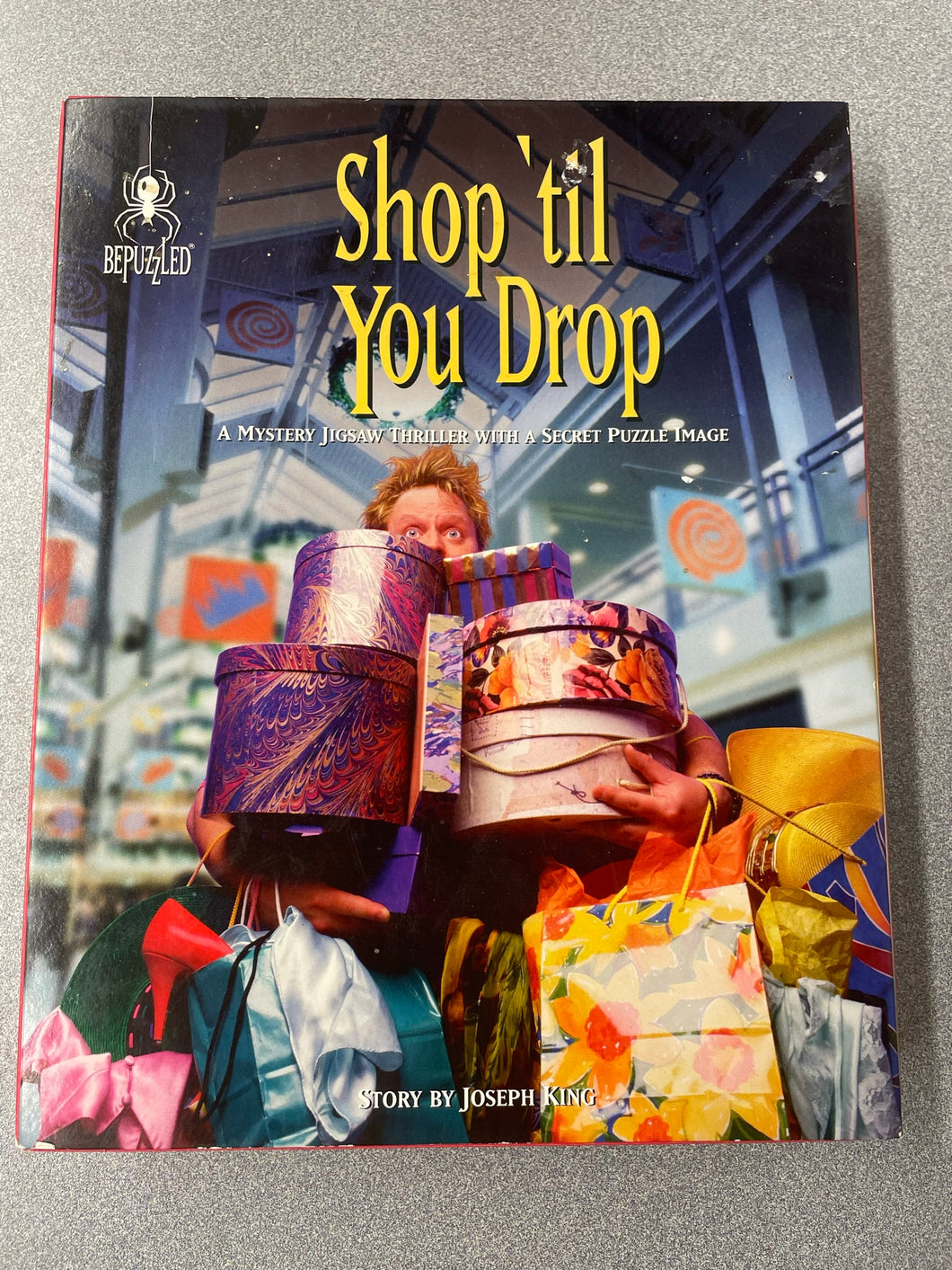 PUZZLE: Shop 'Til You Drop: a Mystery Jigsaw Thriller with a Secret Puzzle Image, King, Joseph [1995] CG 8/23