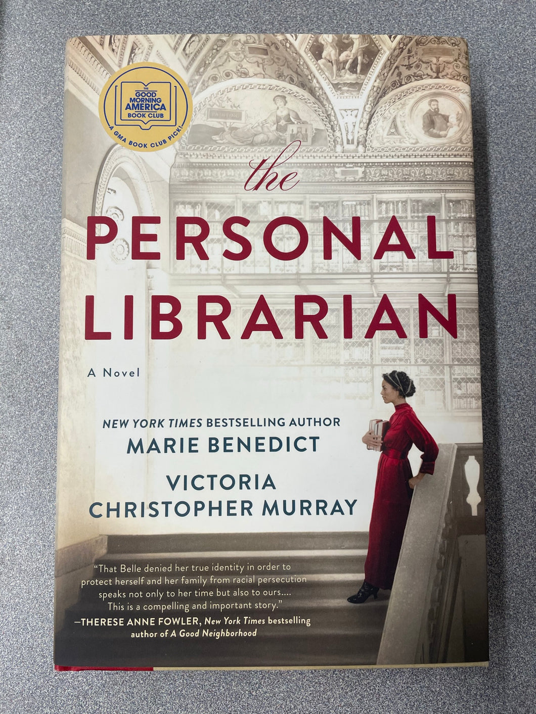 Benedict, Marie and Victoria Christopher Murray, The Personal Librarian [2021] AF 8/23