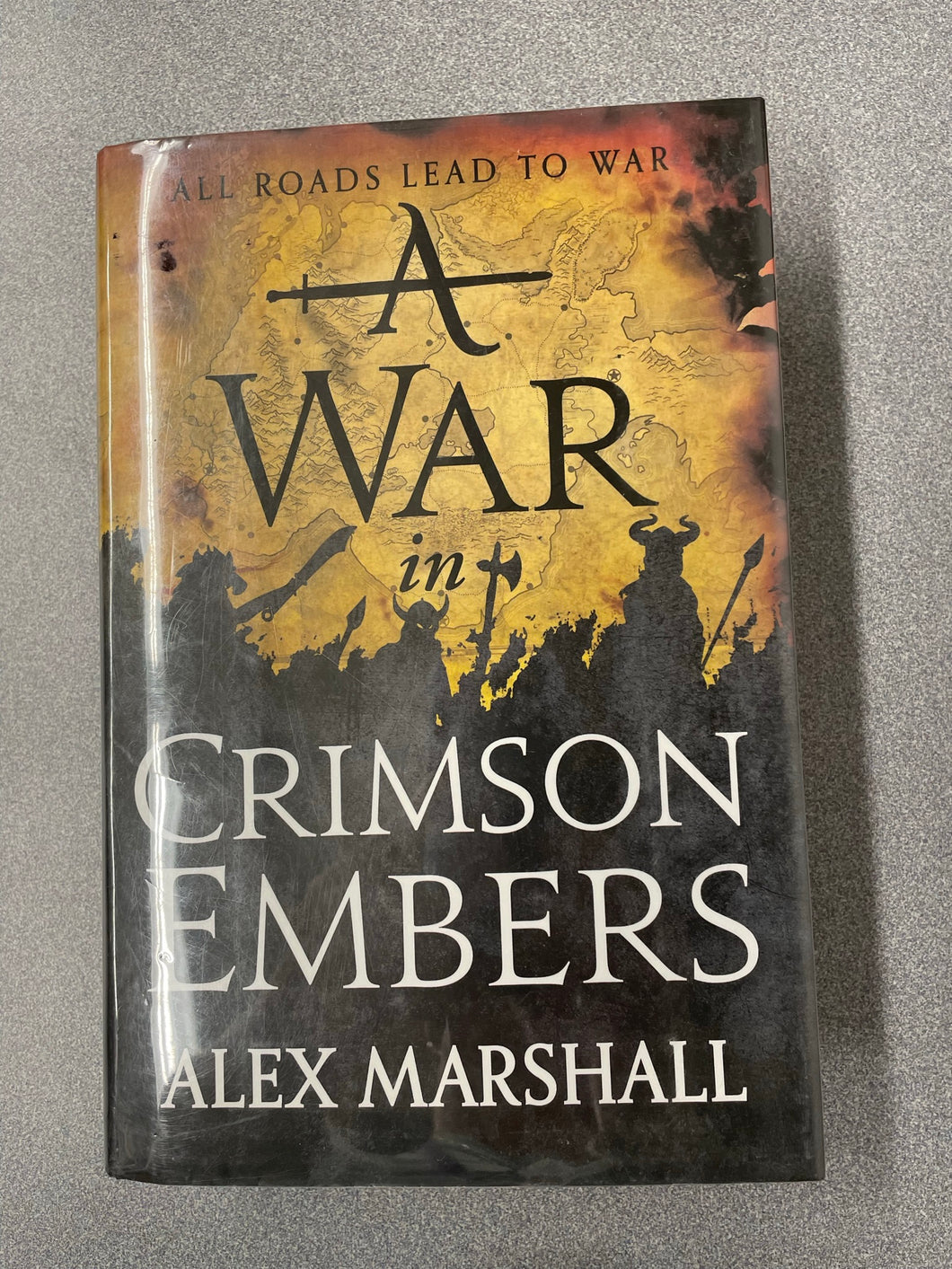 Marshall, Alex, A War in Crimson Embers [2017] SF 9/23