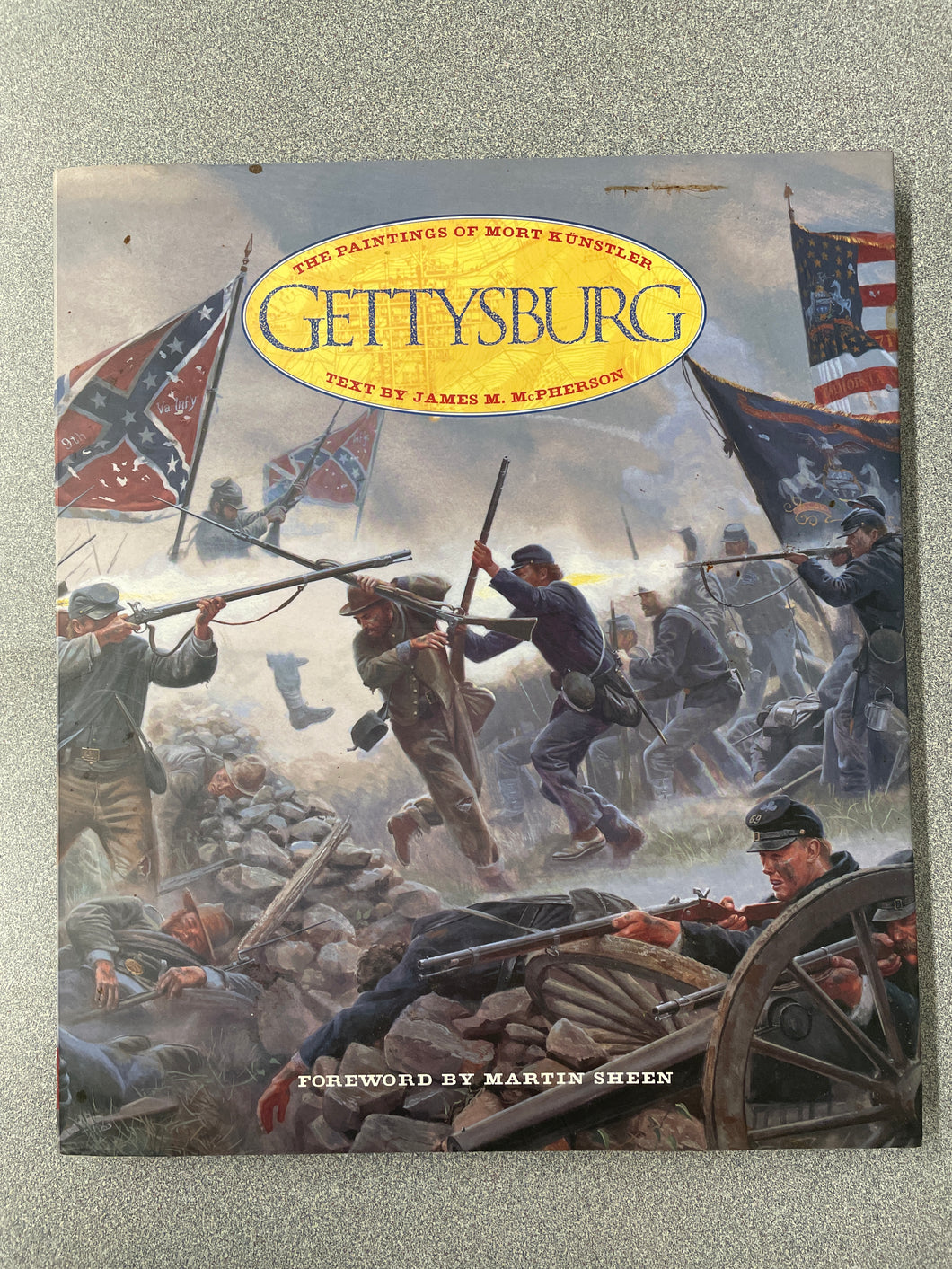 H  Gettysburg: the Painting of Mort Kunstler, McPherson, James M. (1993) N 12/23