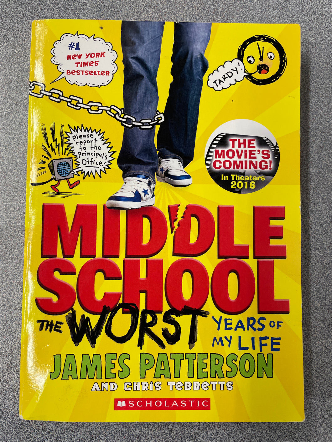 Patterson, James and Chris Tebbetts, Middle School: the Worst Years of My Life [2011] YF 12/23