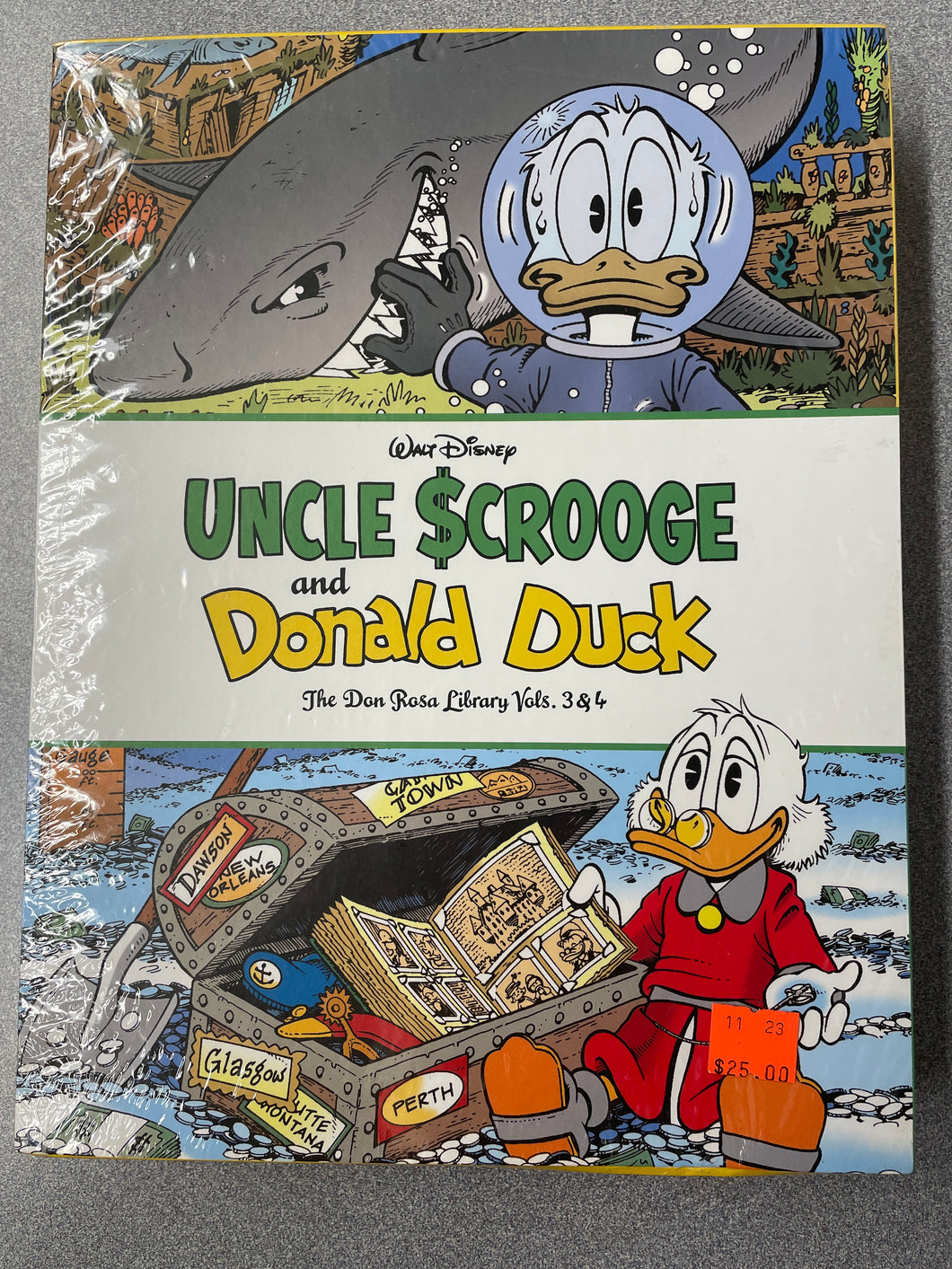 GN  Walt Disney Uncle $crooge and Donald Duck: The Don Rosa Library Vols. 3 & 4, Rosa, Don [2015] N 1/24