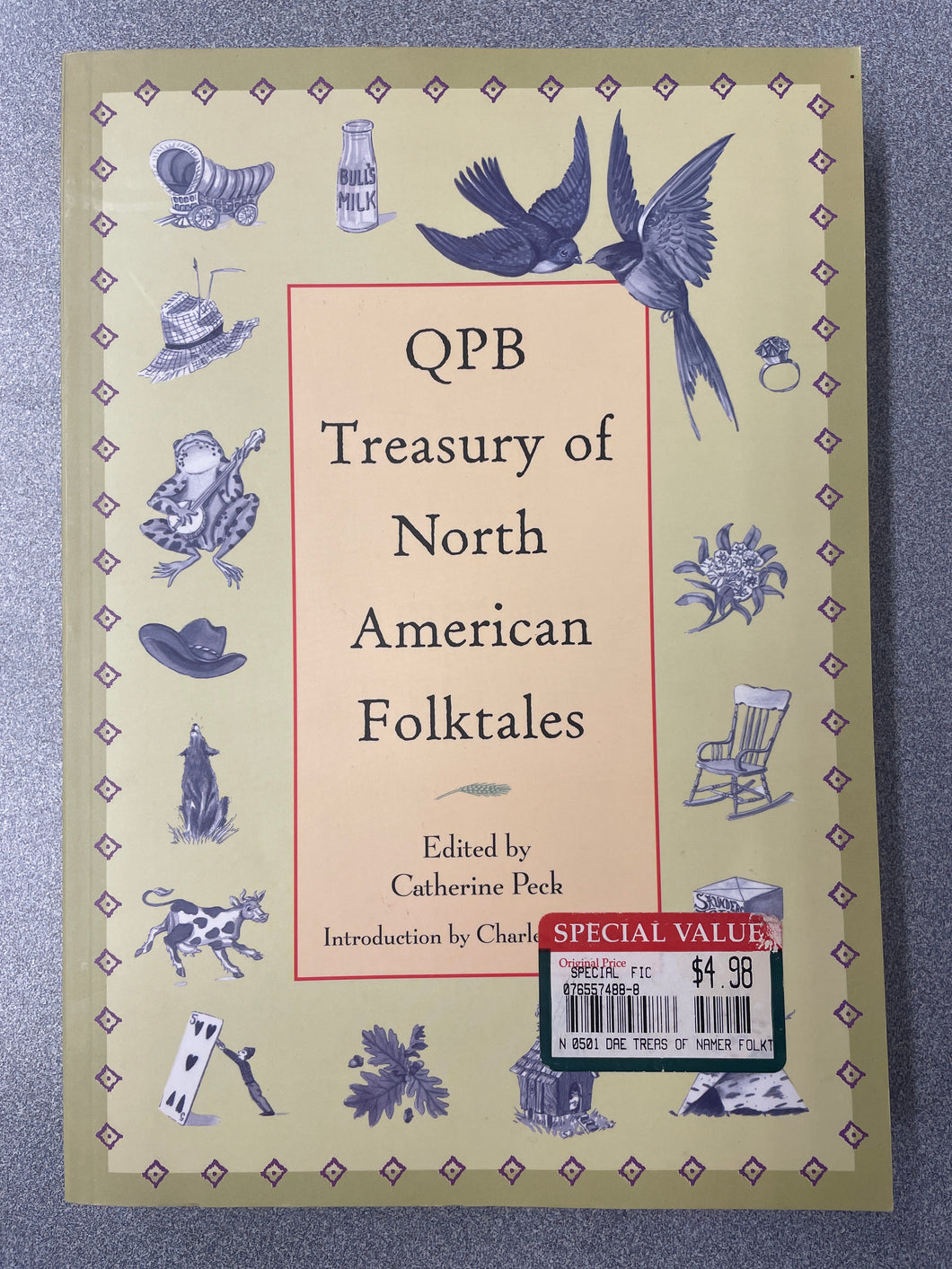 YF  QPB Treasury of North American Folktales, Peck, Catherine, ed. [1998] N 3/24