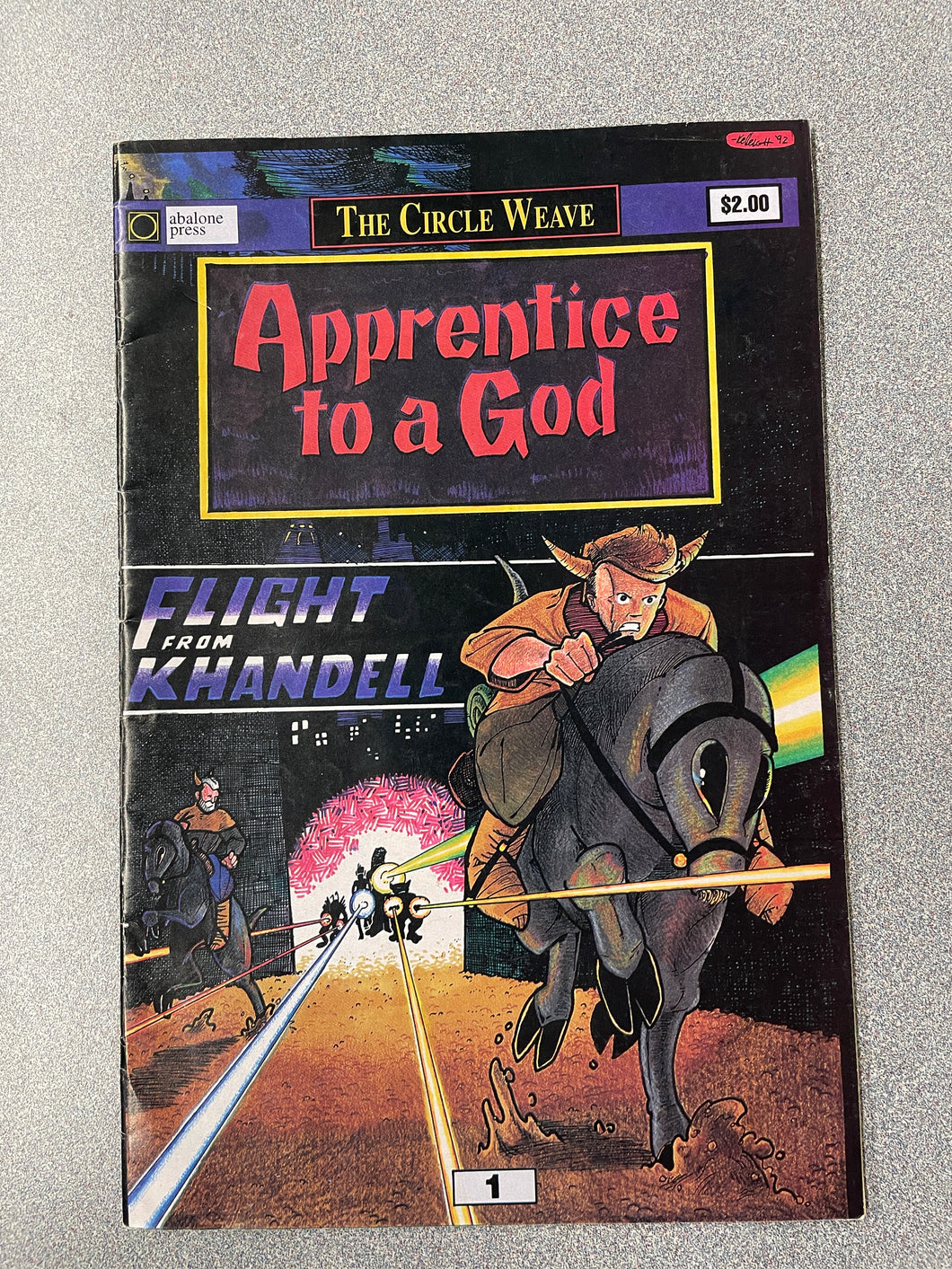 The Circle Weave: Apprentice to a God, Chapter One: Flight From Khandell, Kelleigh, Matthew [1995] GN 4/24
