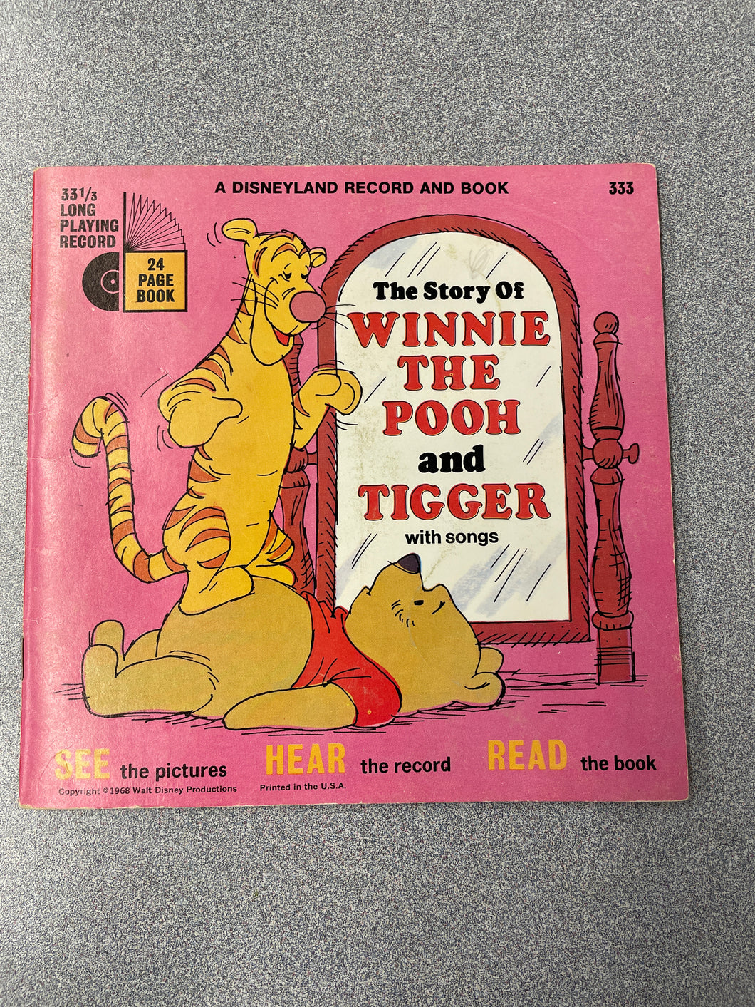 The Story of Winnie The Pooh and Tigger With Songs [1968] CP 5/24