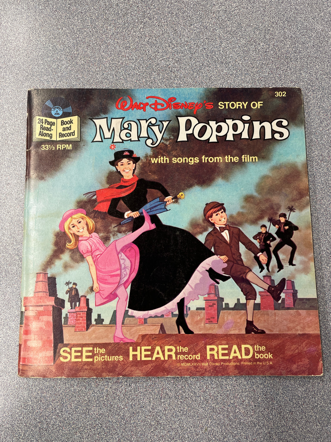 Walt Disney's Story of Mary Poppins With Songs From the Film [1977] CP 5/24