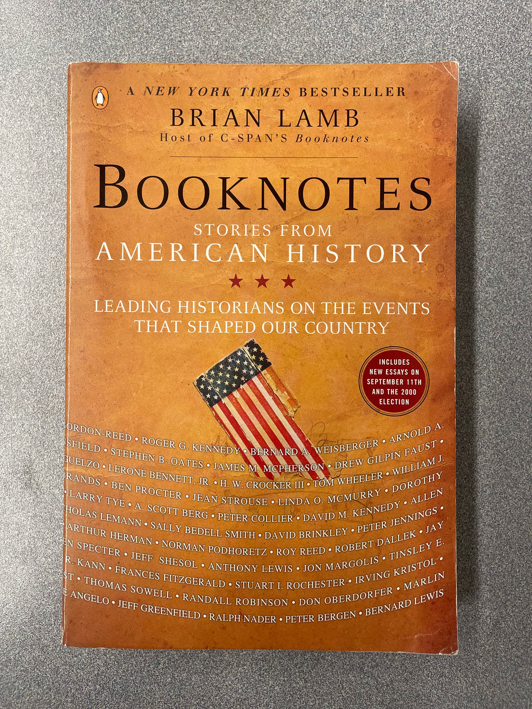 Booknotes: Stories From American History, Lamb, Brian [2002] H 5/25