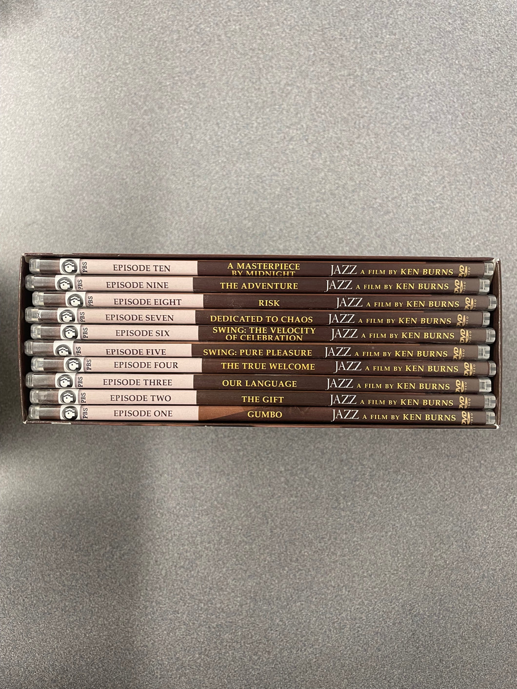 (MU) Jazz, a Film by Ken Burns - 10-CD set [2000] 8/25
