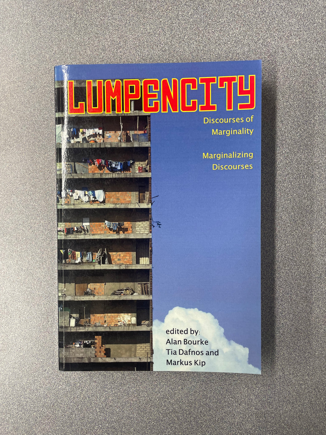 (AN) Lumpencity: Discourses on Marginality/Marginalizing Discourses, Bourke, Alan,et al, ed. [2011] 9/25