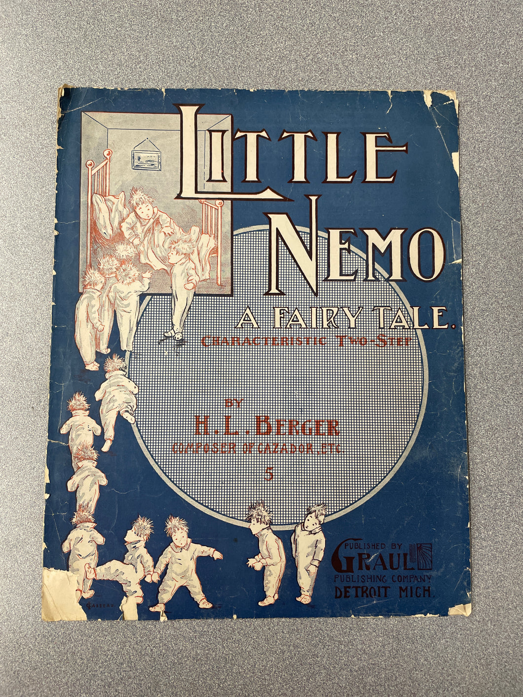 Little Nemo: a Fairy Tale, Characteristic Two-Step, composer: H L. Berger [1906] MU 8/24