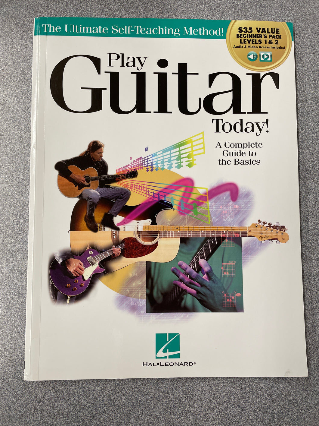 Play Guitar Today!: A Complete Guide to the Basics, Schroedl, Jeff and Doug Downing [2000] MU 10/24