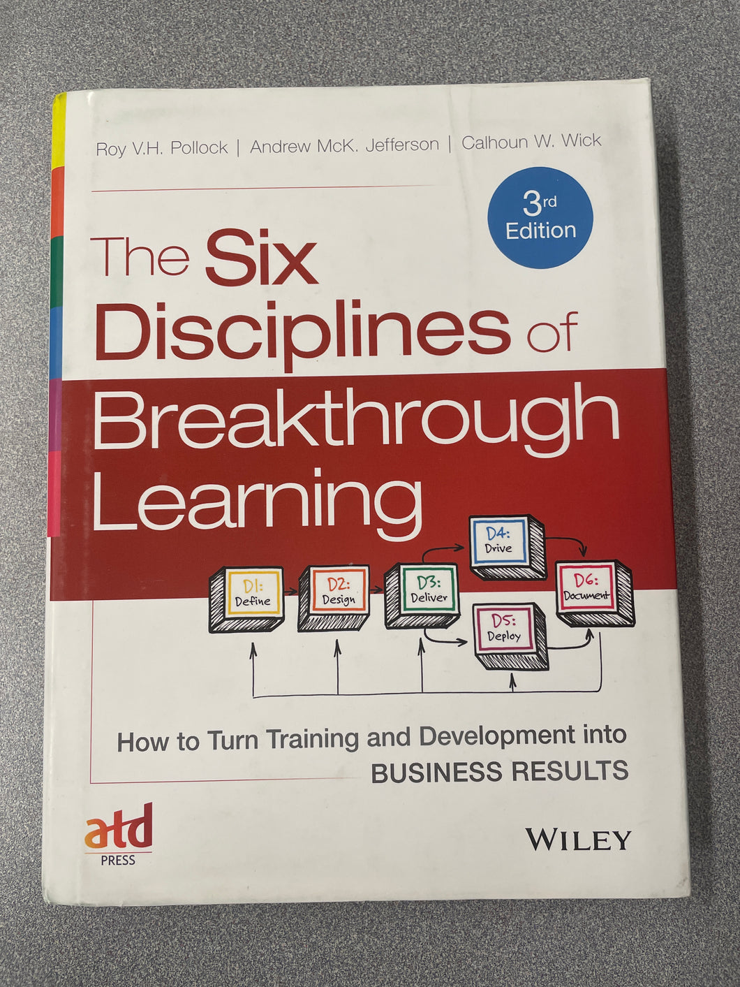 EM  The Six Disciplines of Breakthrough Learning: How To Turn Training and Development into Business Result, Pollock, Roy V. H. et al [2015] N 11/24