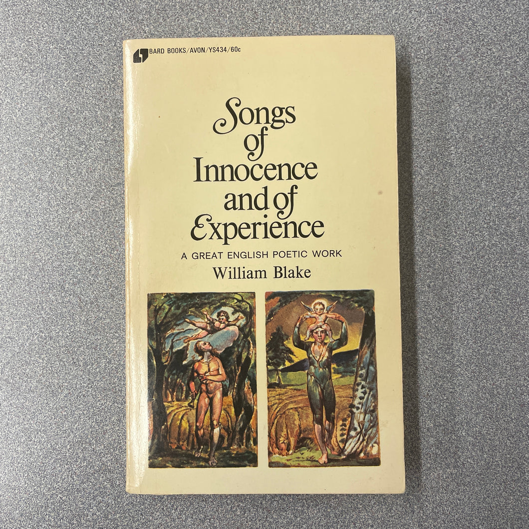 P  Songs of Innocence and of Experience: A Great English Poetic Work, Blake, William [1971]   N 12/24