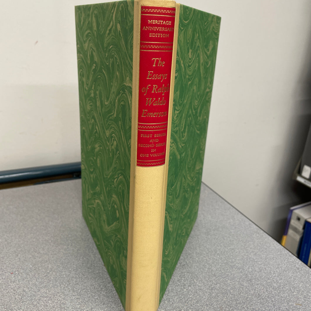 The Essays of Ralph Waldo Emerson: The First Series and the Second Series in One Volume [1934] Cc 1/25