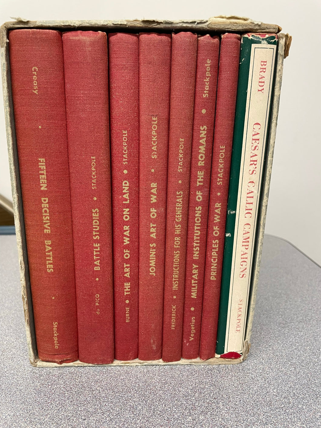 Military Classics, 8 volume set, [various copyrights] SS 6/23