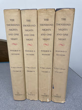 Load image into Gallery viewer, CC  The Book of the Thousand Nights and One Night, Mathers, 4 Volume set,  Mathers, Powys [1974] N 3/24
