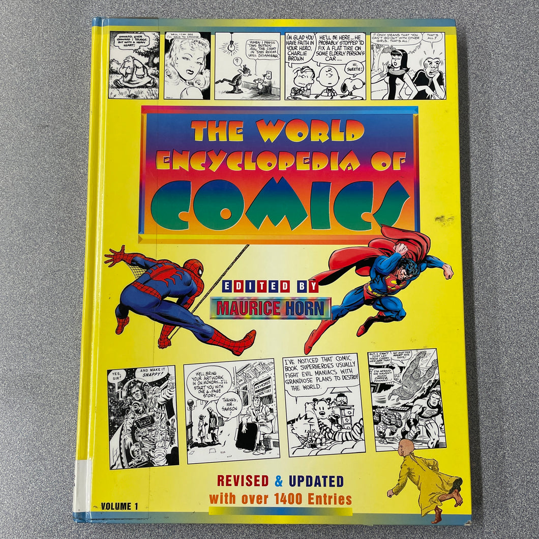 SS The World Encyclopedia of Comics: Revised and Updated With Over 1400 Entries, Horn, Maurice, ed. [1999] N 2/24