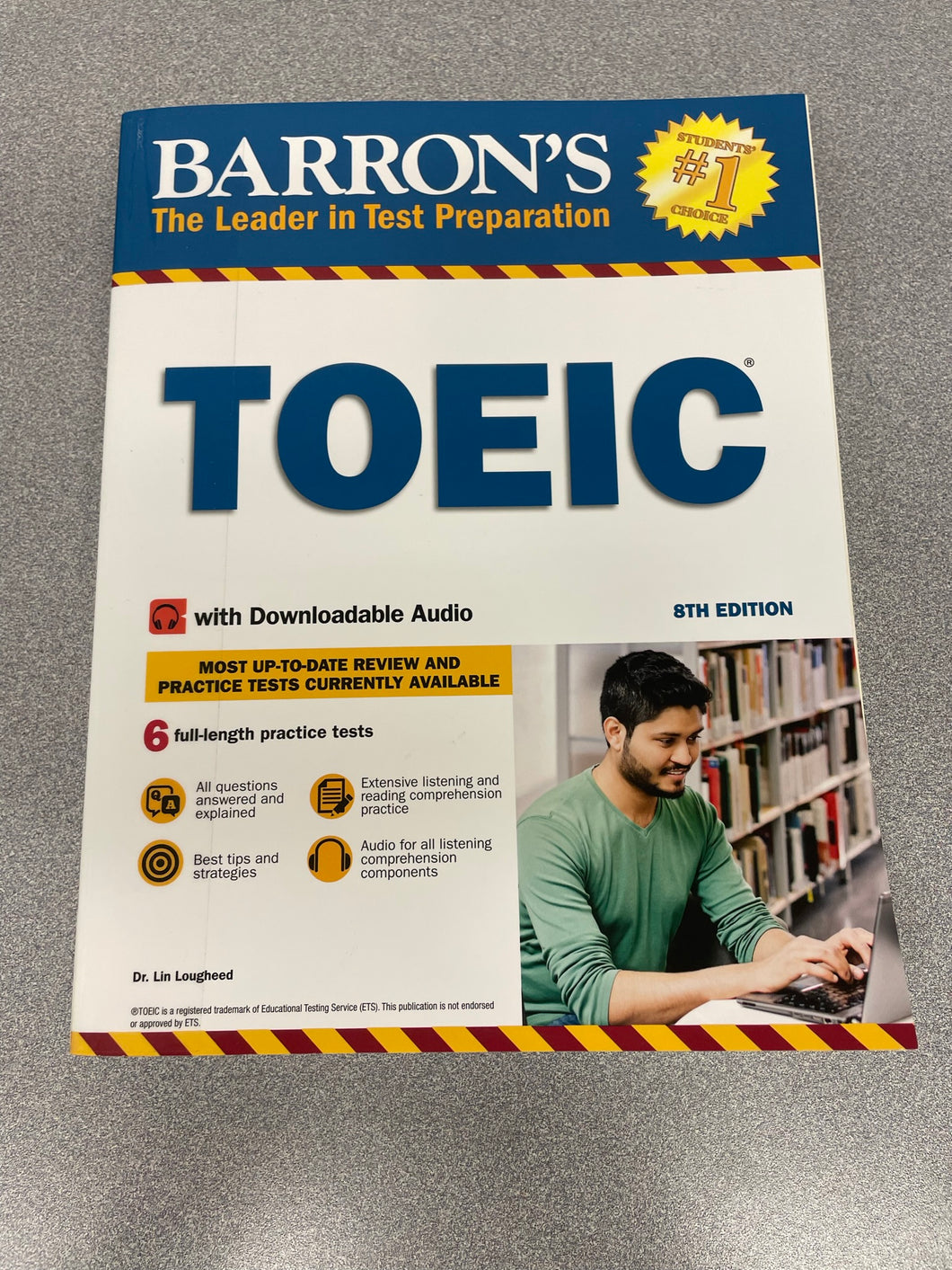 Barron's TOEIC, 8th Edition, Lougheed, Lin [2018] TP 10/22