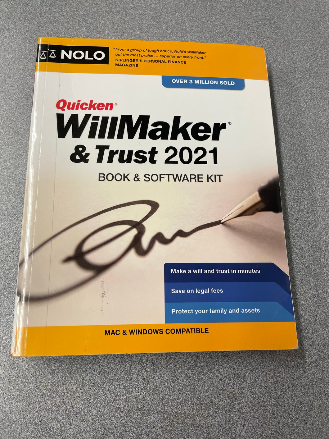 Quicken WilllMaker and Trust 1021: Book and Software Kit, Hannibal, Betsy Simmons, ed., [2021] LAW 10/22