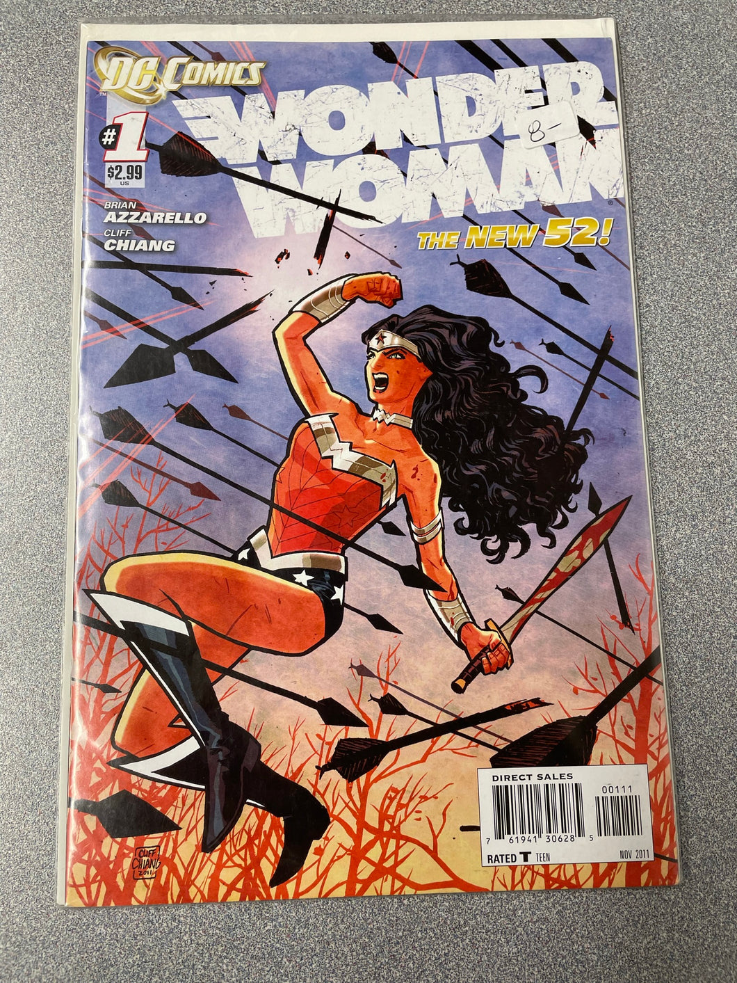 DC Comics The New 52 #1:  Wonder Woman, Azzarello, Brian and Cliff Chiang [Nov 2011] GN 1/23