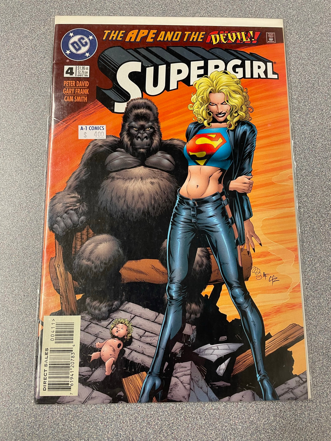 DC Comic Supergirl #4: The Ape and the Devil, David, Peter et al. [Dec 1996] GN 1/23