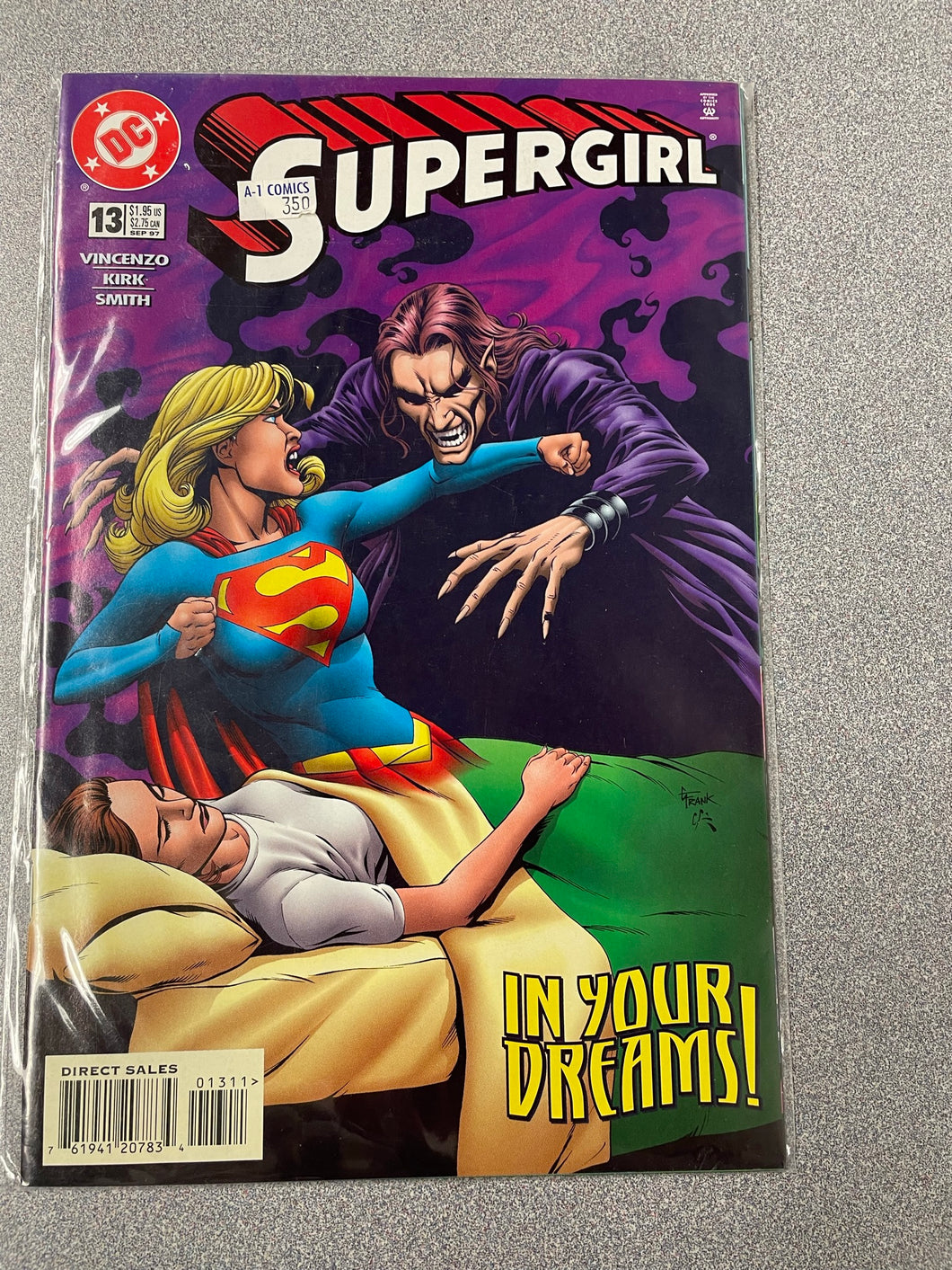 DC Comic Supergirl#13: In Your Dreams, Vincenzo, Darren, et al [Sept 1997] GN 1/23
