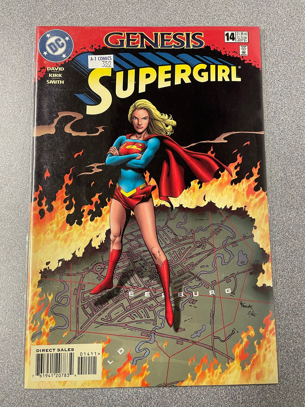 DC Comic Supergirl #14: Genesis, David, Peter et al. [Oct 1997] GN 1/23