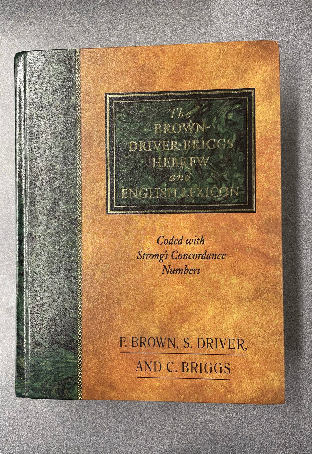 The Brown-Driver-Briggs Hebrew and English Lexicon: Coded With Strong's Concordance Numbers, Brown, F. et al. [2005] AN 3/23