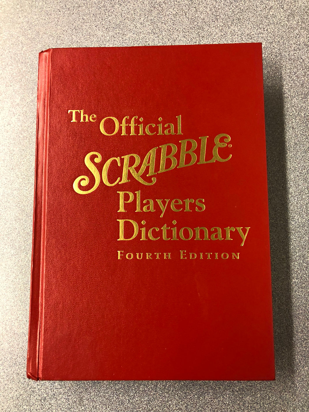 The Official Scrabble Players Dictionary, 4th Edition, [2004] CG 7/22