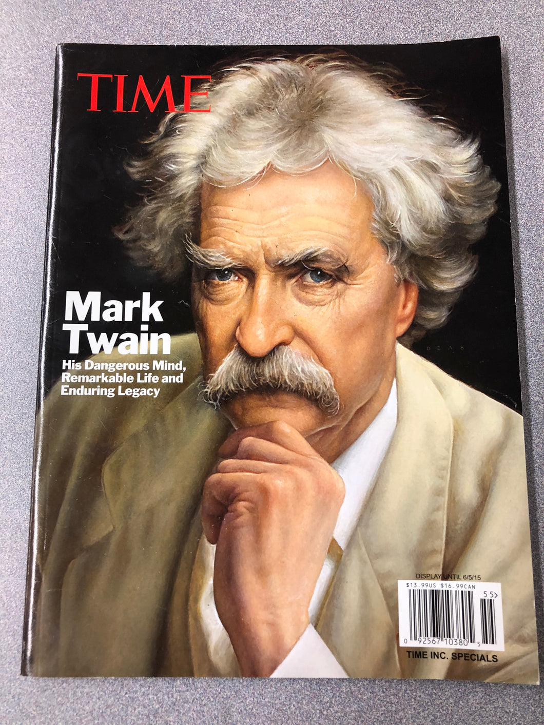 Mark Twain: His Dangerous Mind, Remarkable Life and Enduring Legacy, Knauer, Kelly, ed. [2015] BI 9/22