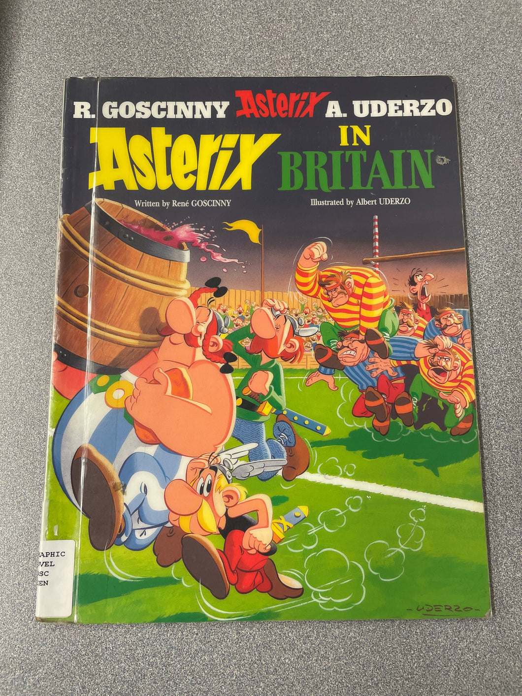 Asterix in Britain, Rene Goscinny and Albert Uderzo 1966 GN