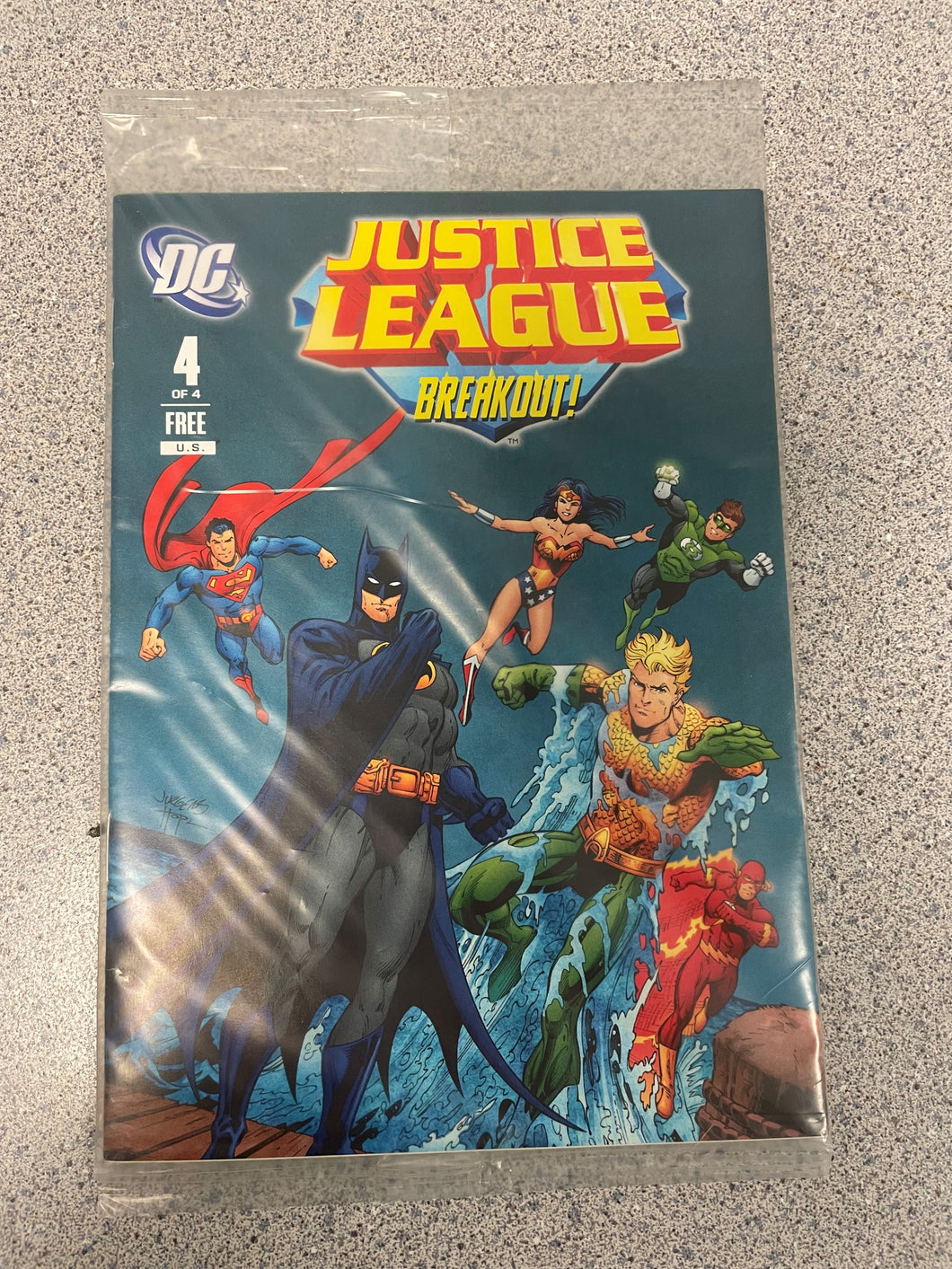 DC Comics 4 of 4 Justice League Breakout! GN 1/3